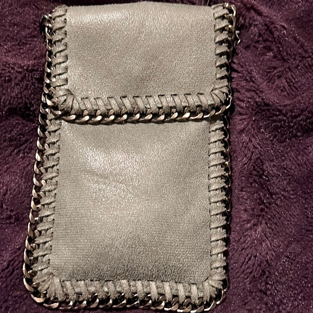 Gray crossbody